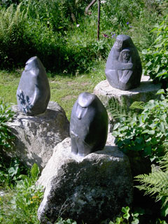 Skulpturengarten - Affen