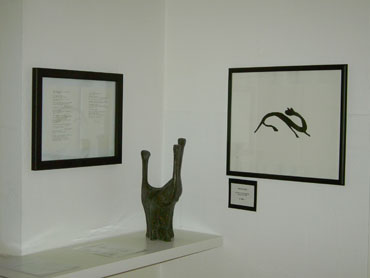 Skulpturengarten - im Haus